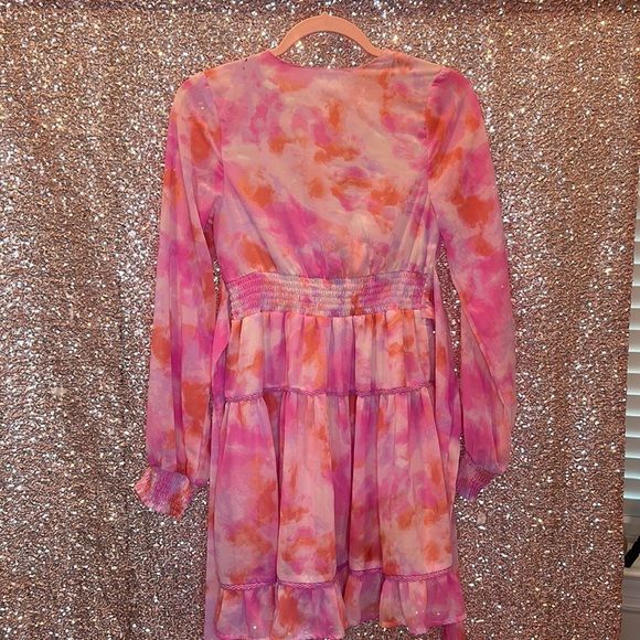 Pink multi-color Spring Dress - Picture 3 of 3